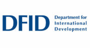 The logo of the Department for International Development (DFID)